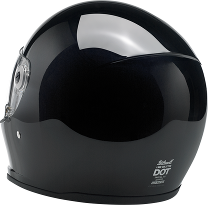 BILTWELL Lane Splitter Helmet - Gloss Black - 2XL 1004-101-106