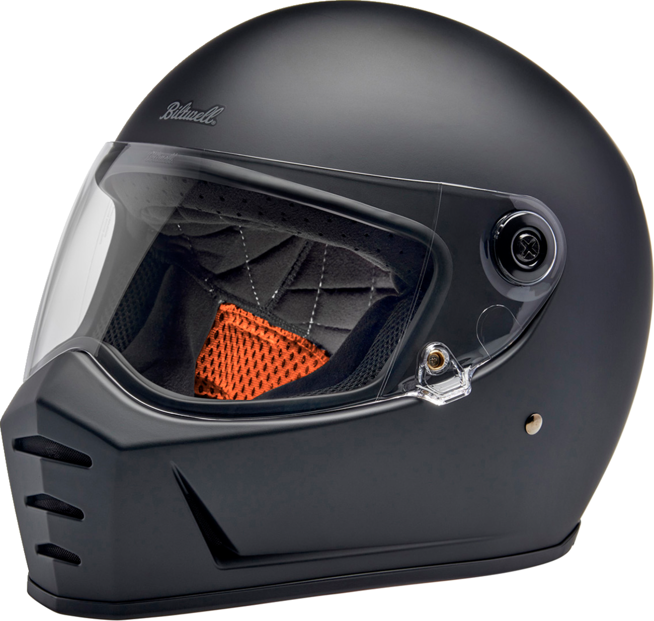 BILTWELL Lane Splitter Helmet - Flat Black - XS 1004-201-501