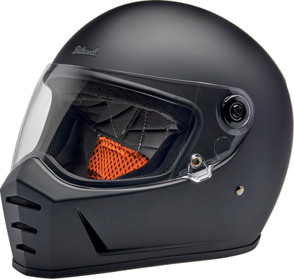 BILTWELL Lane Splitter Helmet - Flat Black - XS 1004-201-501
