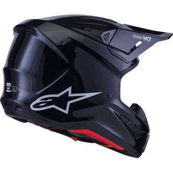 ALPINESTARS SM7 Helmet - Solid - Gloss Black - Medium 8301426-1180-M