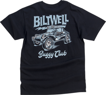 BILTWELL Buggy T-Shirt - Black - Small 8101-071-002