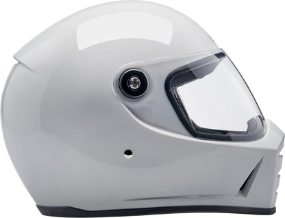 BILTWELL Lane Splitter Helmet - Gloss White - Medium 1004-104-503