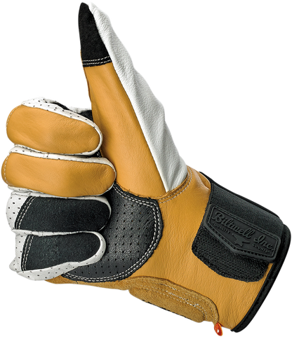 BILTWELL Borrego Gloves - Cement - Small 1506-0409-302
