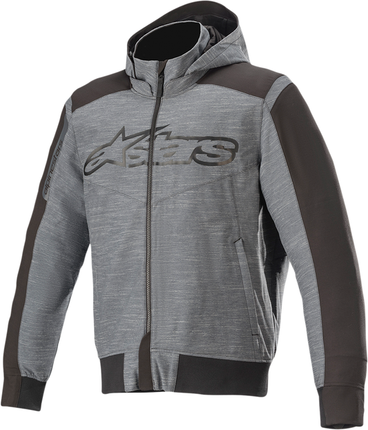 IN STOCK ALPINESTARS Rhod Windstopper Hoodie - Gray/Black - Small 4200420-9121-S