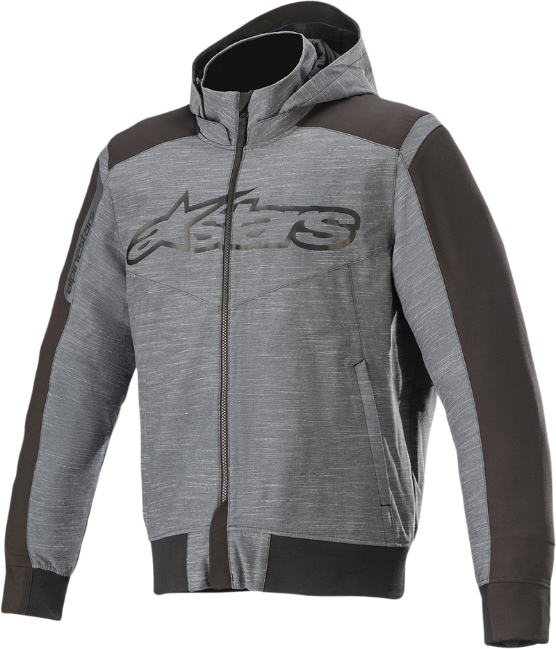 IN STOCK ALPINESTARS Rhod Windstopper Hoodie - Gray/Black - Small 4200420-9121-S
