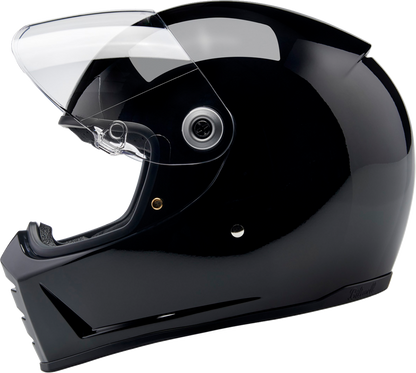 BILTWELL Lane Splitter Helmet - Gloss Black - Large 1004-101-504