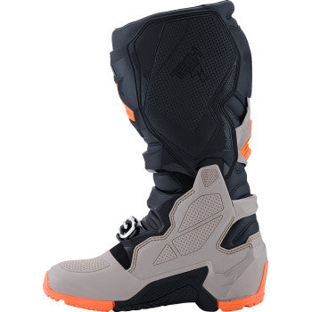 ALPINESTARS Tech 7 Enduro Boots - Black/Warm Gray/Fluorescent Orange - US 11 2010426-1562-11