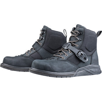 ICON Superduty6 Safety Toe Boots - Black - US 8  3403-1377