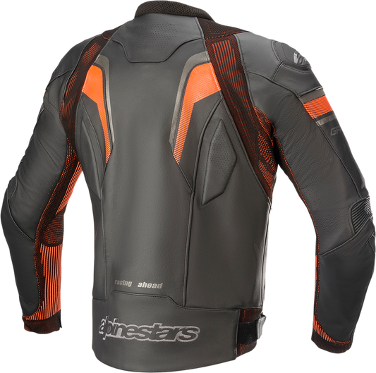 ALPINESTARS GP Plus R v3 Rideknit® Leather Jacket - Black/Red Fluo - US 44 / EU 54 3100321-1030-54