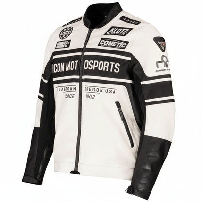 ICON Neo Daytona 2 Jacket - White/Black - XL 2820-7071