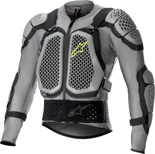 ALPINESTARS Bionic Action V2 Protection Jacket - Gray/Black/Yellow - Small 6506823-915-S