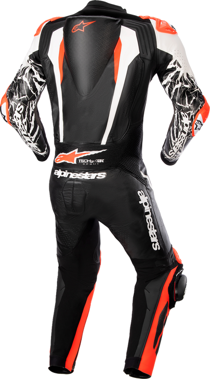 ALPINESTARS Racing Absolute v2 Leather Suit - Black/White/Red - US 46 / EU 56 3156323123156