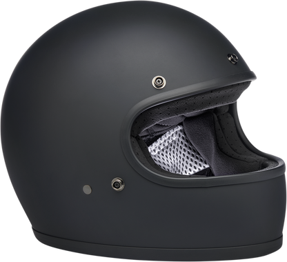 BILTWELL Gringo Helmet - Flat Black Factory - XS 1002-638-101