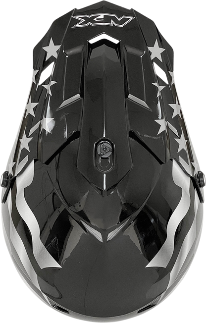 AFX FX-17 Helmet - Flag - Stealth - Small 0110-2363
