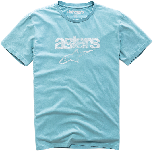 ALPINESTARS Heritage Blaze Premium T-Shirt - Faded Blue - Large 1210730029076L