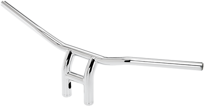 BILTWELL Handlebar - Tyson XL - Pullback - 8" - TBW - Chrome 6258-1055