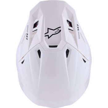 ALPINESTARS SM7 Helmet - Solid - Gloss White - Medium 8301426-2180-M