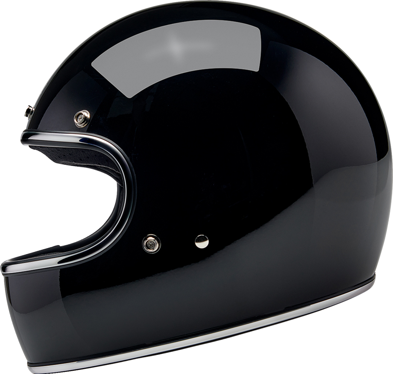 BILTWELL Gringo Helmet - Gloss Black - Medium 1002-101-503
