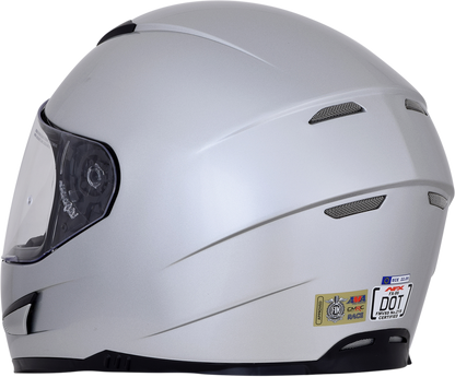 AFX FX-99 Helmet - Silver - Medium 0101-11068