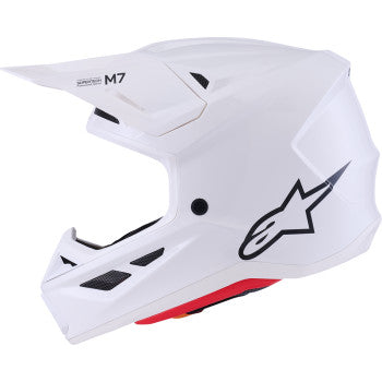ALPINESTARS SM7 Helmet - Solid - Gloss White - Medium 8301426-2180-M