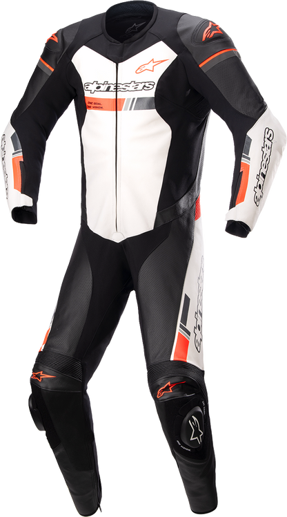 ALPINESTARS GP Force Chaser 1-Piece Suit - Black/White/Red - US 42 / EU 52 3150321-1231-52