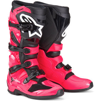 ALPINESTARS Tech 7 Boots - Diva Pink/Black - US 10 2012025-3811-10