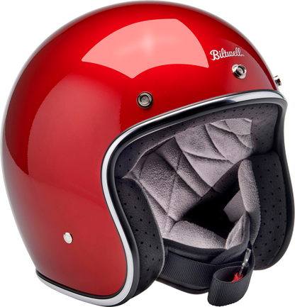 BILTWELL Bonanza Helmet - Metallic Cherry Red - Large 1001-351-204
