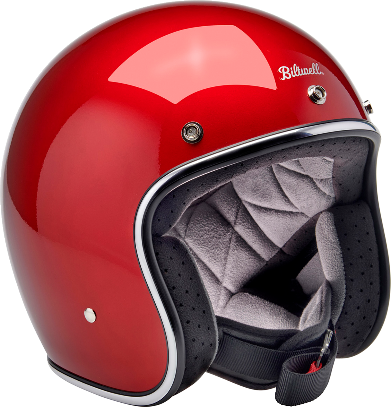 BILTWELL Bonanza Helmet - Metallic Cherry Red - XL 1001-351-205