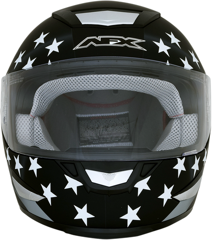 AFX FX-99 Helmet - Flag - Stealth - Large 0101-11358