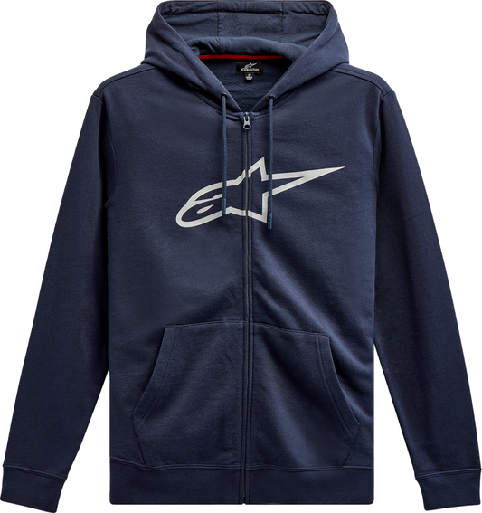 ALPINESTARS Ageless 2 Zip Hoodie - Navy/Gray - 2XL 10385305270112X