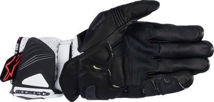 ALPINESTARS GP Pro R4 Gloves - Black/White - Small 3556724-12-S