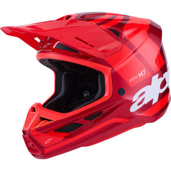 ALPINESTARS SM7 Helmet - Core - Gloss Red - Small 8301826-3127-S