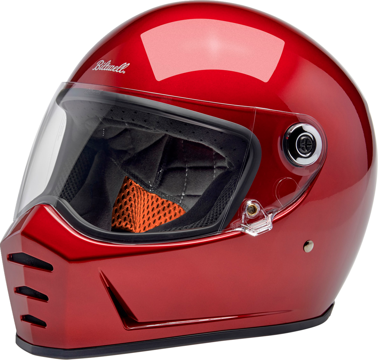 BILTWELL Lane Splitter Helmet - Metallic Cherry Red - Medium 1004-351-503
