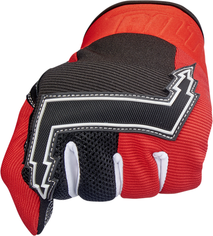 BILTWELL Baja Gloves - Red - Large 1508-0801-304