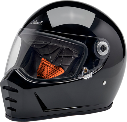 BILTWELL Lane Splitter Helmet - Gloss Black - Medium 1004-101-503
