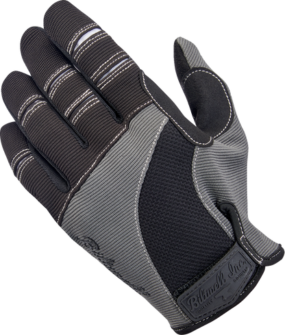 BILTWELL Moto Gloves - Gray/Black - XL 1501-1101-005