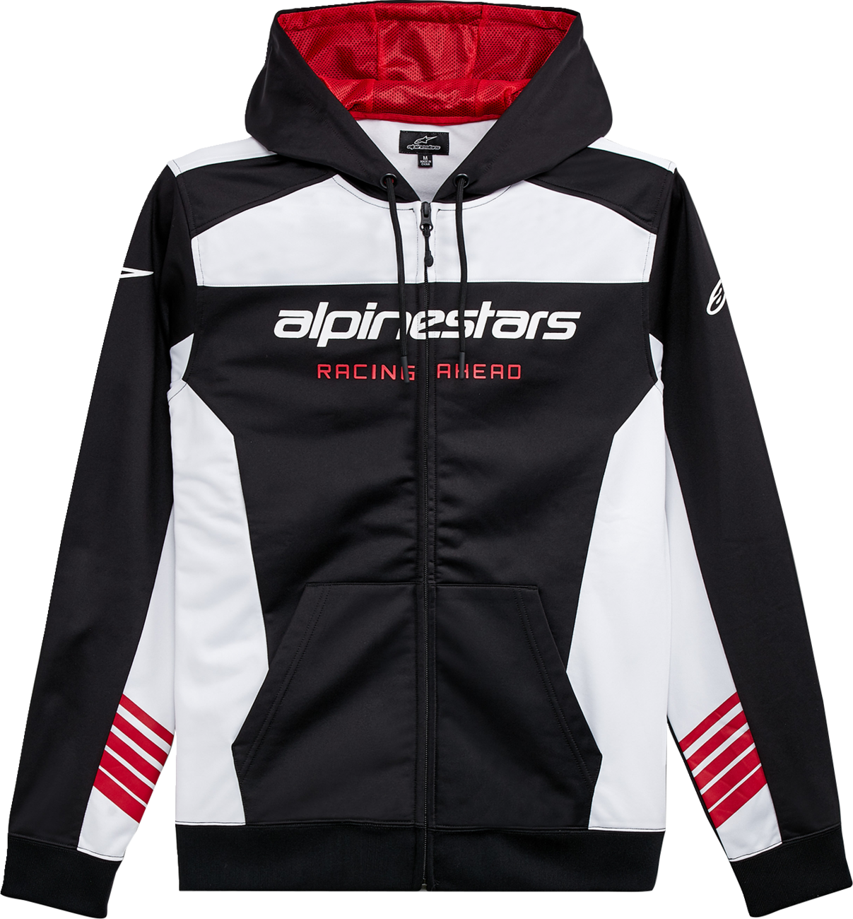IN STOCK ALPINESTARS Session LXE Fleece - Black/White - Large 1230-511001020L