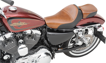 SADDLEMEN Pillion Pad - Renegade Lariat - Brown 807-03-016B
