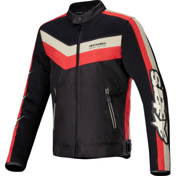 IN STOCK ALPINESTARS T-Dyno Air Jacket - Black/Bright Red - Small 3301725-1486-S