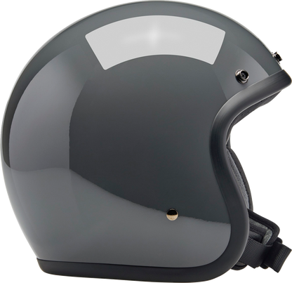 BILTWELL Bonanza Helmet - Gloss Storm Gray - Large 1001-165-204