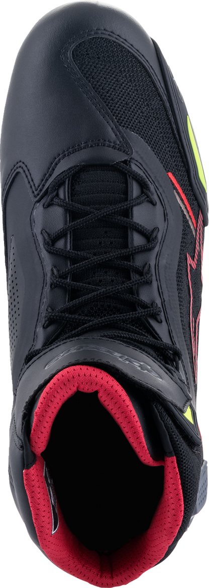 ALPINESTARS Faster-3 Rideknit® Shoes - Black/Red/Yellow - US 8.5 25103191369