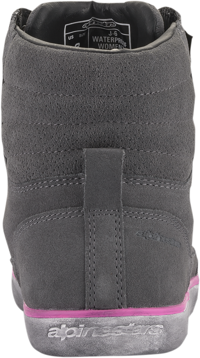 ALPINESTARS J-6 Waterproof Women's Shoes - Gray/Pink - US 7.5 254222090957.5    3405-2428