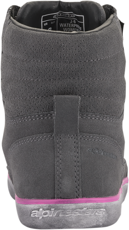 ALPINESTARS J-6 Waterproof Women's Shoes - Gray/Pink - US 7.5 254222090957.5    3405-2428