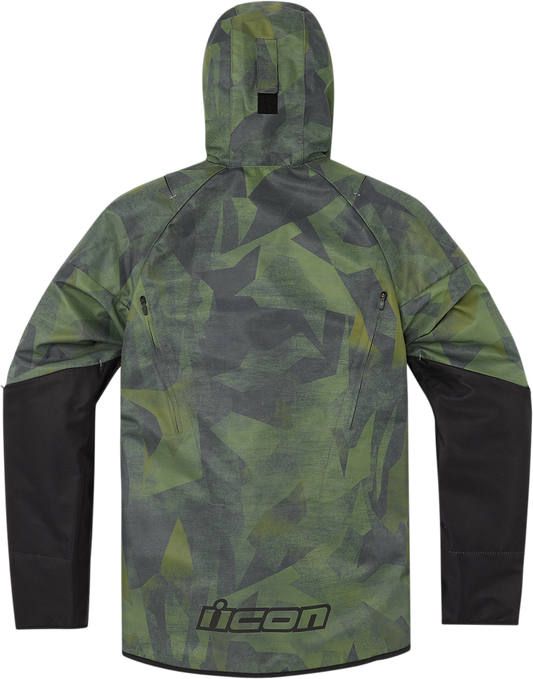 ICON Airform Battlescar™ Jacket - Green - Small 2820-5479