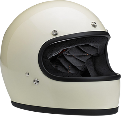 BILTWELL Gringo Helmet - Gloss Vintage White - Small 1002-102-102