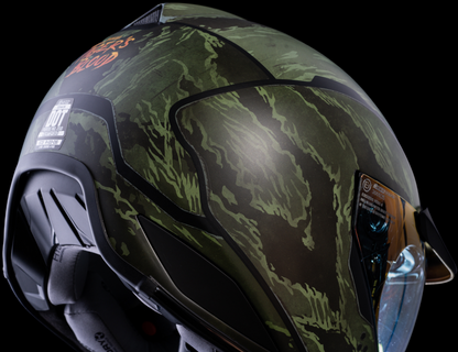 ICON Domain™ Helmet - Tiger's Blood - Green - XS 0101-14923