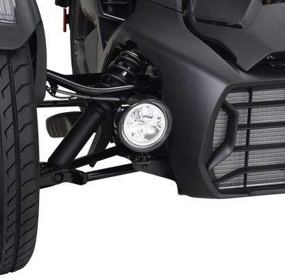 SHOW CHROME LED Driving Light Kit - Black - Ryker 41-402BK