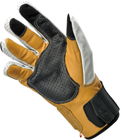 BILTWELL Borrego Gloves - Cement - Medium 1506-0409-303