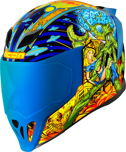 ICON Airflite™ Helmet - Bugoid Blitz - Blue - Medium 0101-15548