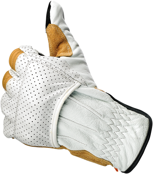 BILTWELL Borrego Gloves - Cement - Small 1506-0409-302